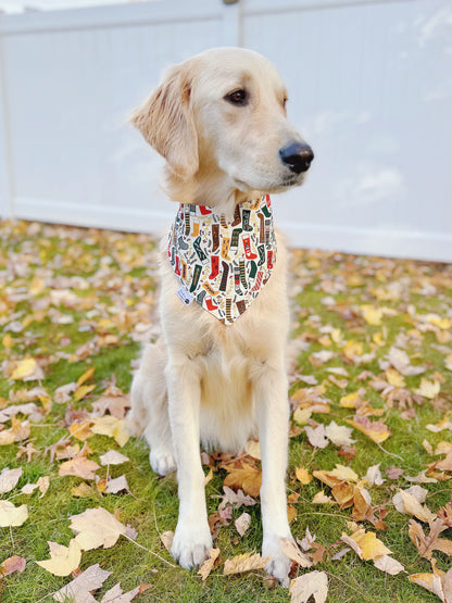 Vintage Holiday Icons Bandana