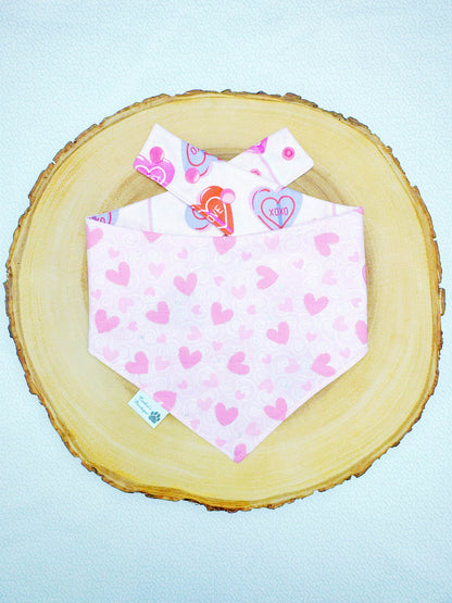 Sweet Lollipops and Hearts Bandana