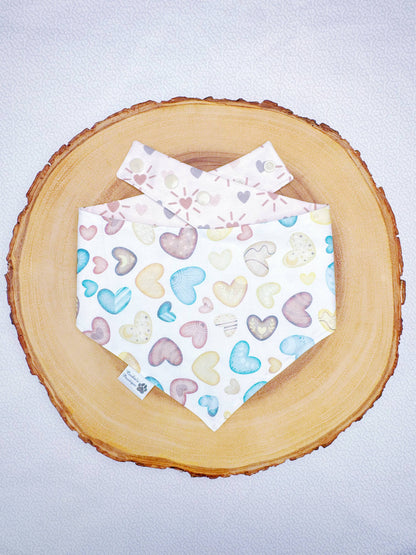 Boho Love Hearts Bandana
