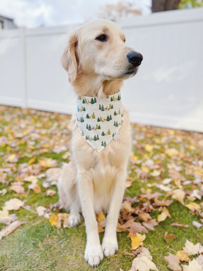 Reindeers and Christmas Trees Bandana