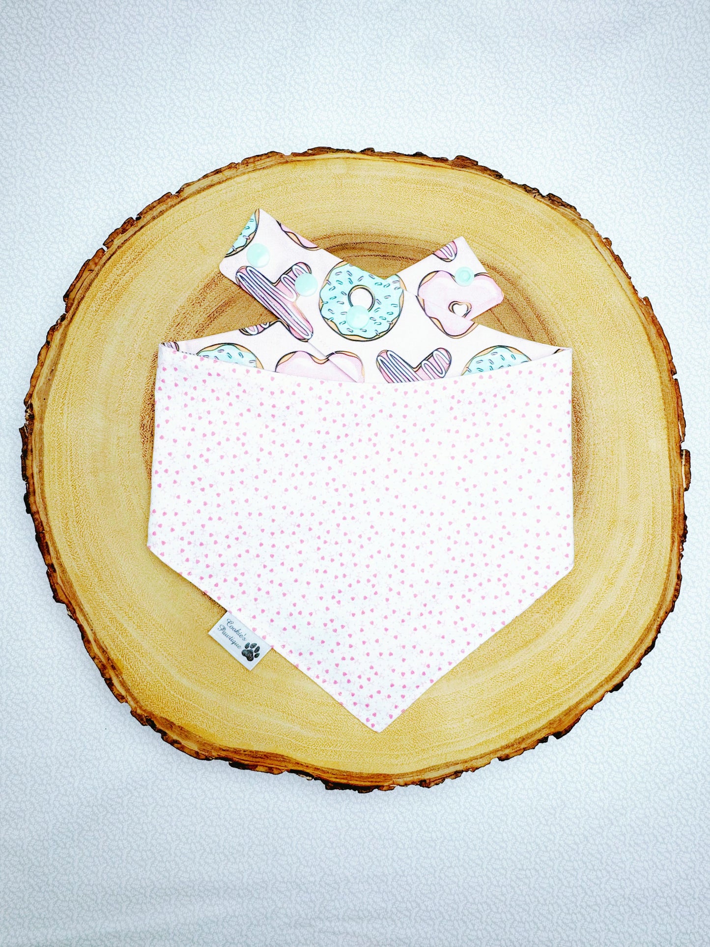 XO Heart Donuts Bandana