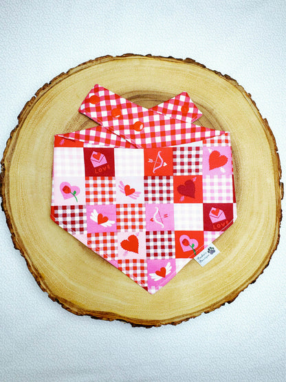 Valentine Patchwork Bandana