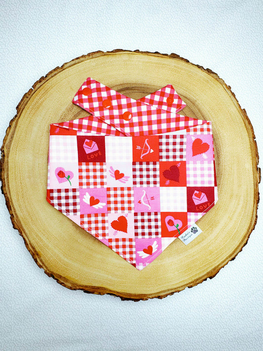 Valentine Patchwork Bandana