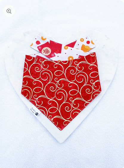 Lunar New Year Red Envelopes Bandana