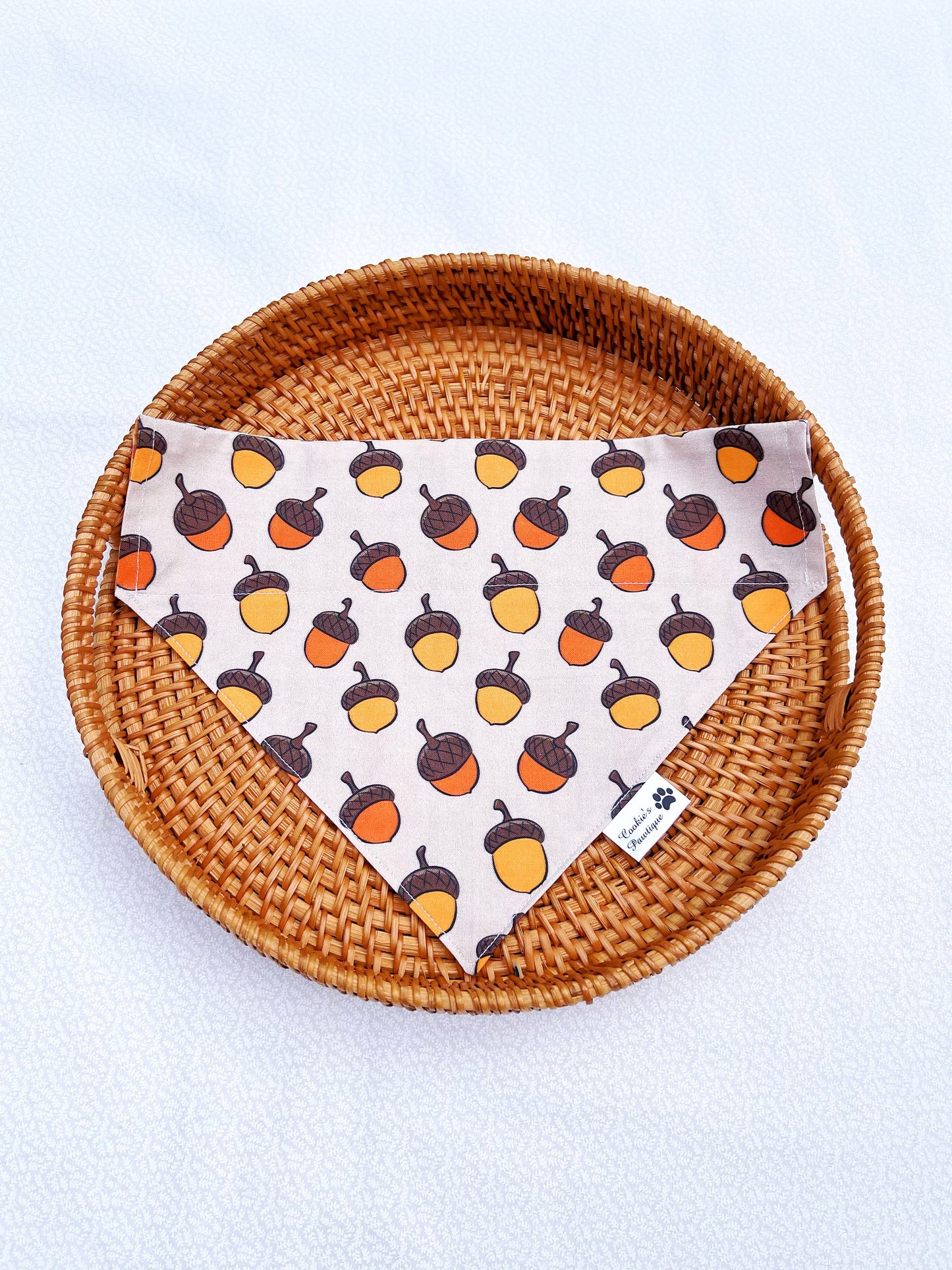 Fall Acorns Bandana