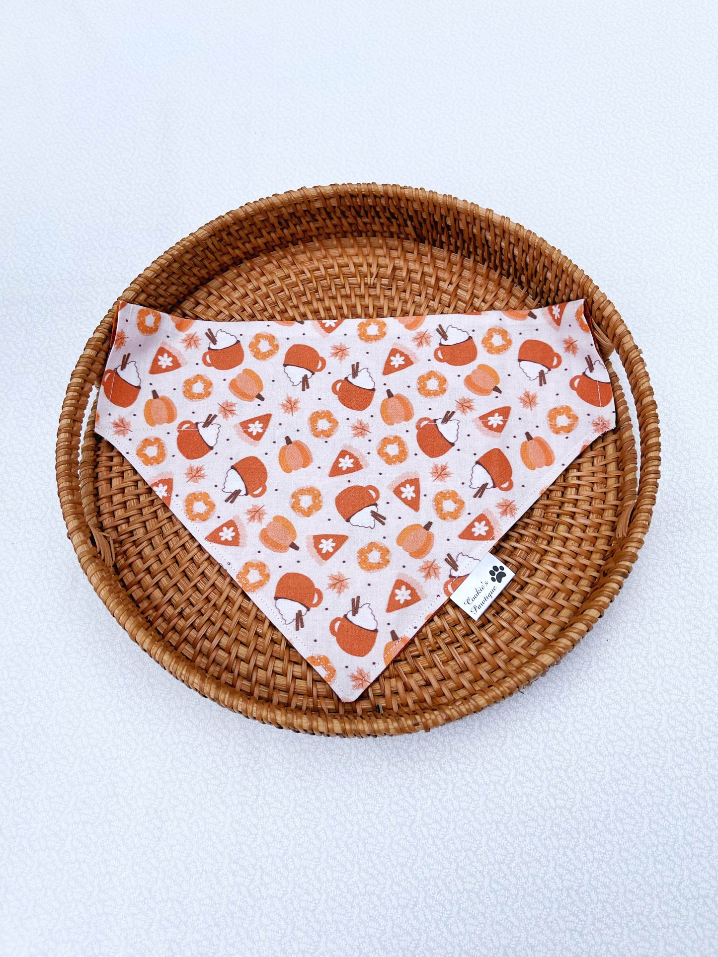 Boho Pumpkin Spice Bandana