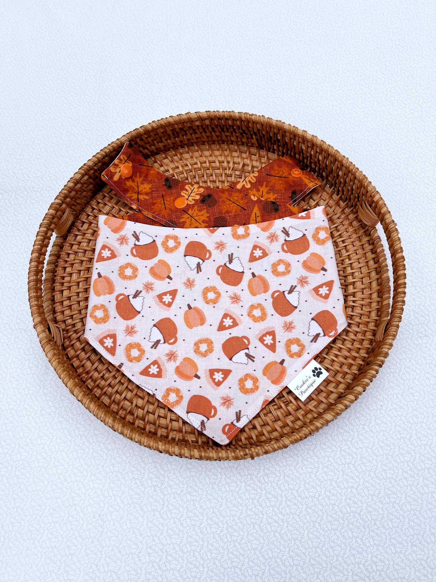 Boho Pumpkin Spice Bandana