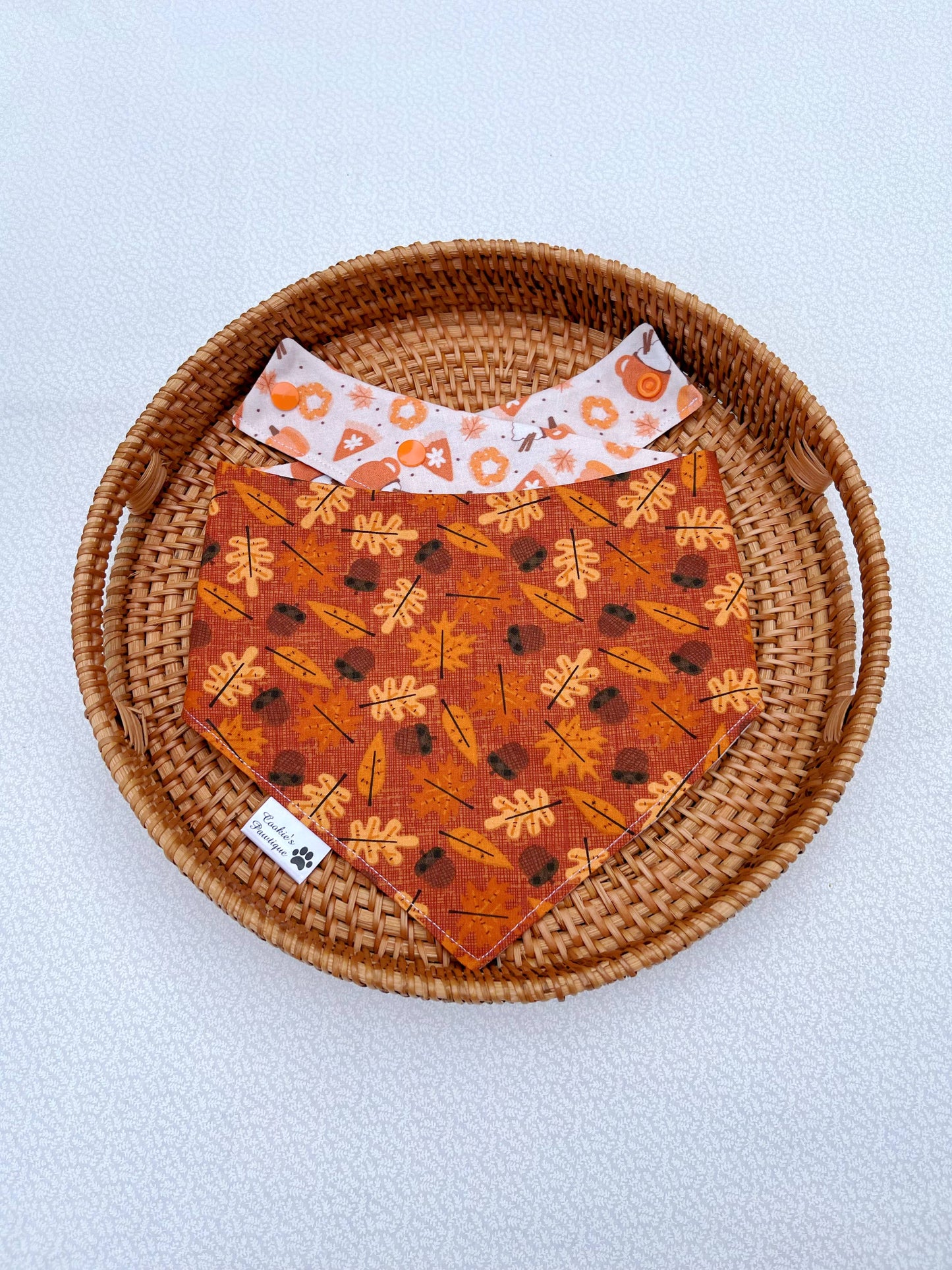 Boho Pumpkin Spice Bandana