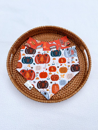 Fall Pumpkin Spice Bandana