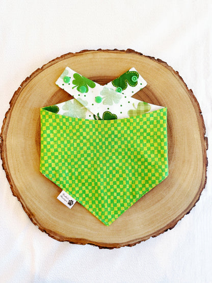 Clovers and Checks Bandana