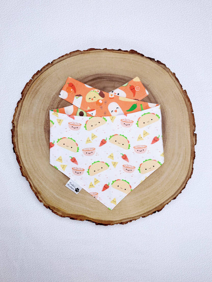 Taco and Burrito Time Bandana