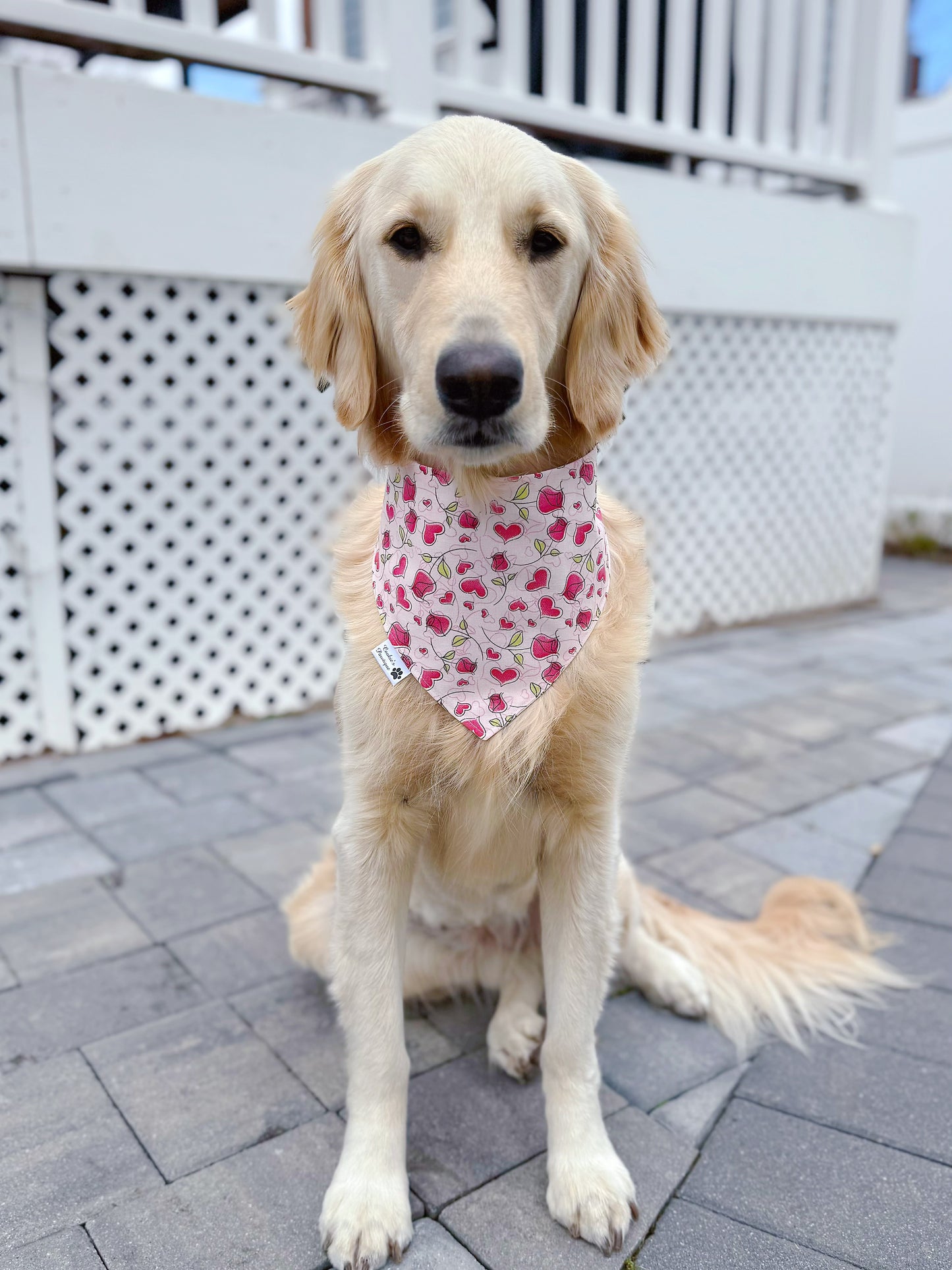 Mom Heart Tattoo And Roses Bandana