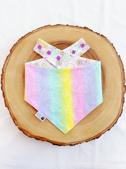 Easter Bunny Peeps and Eggs Bandana