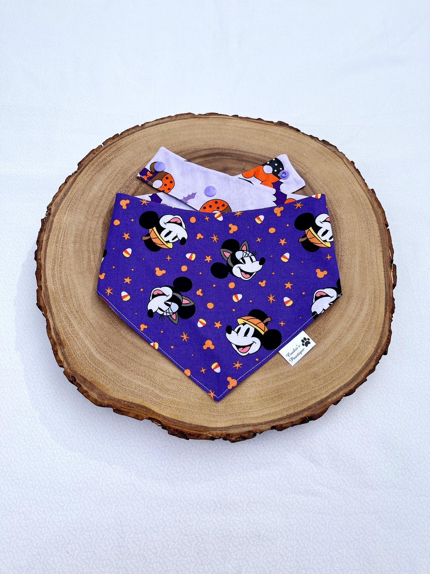 Mickey Minnie In Halloween Bandana