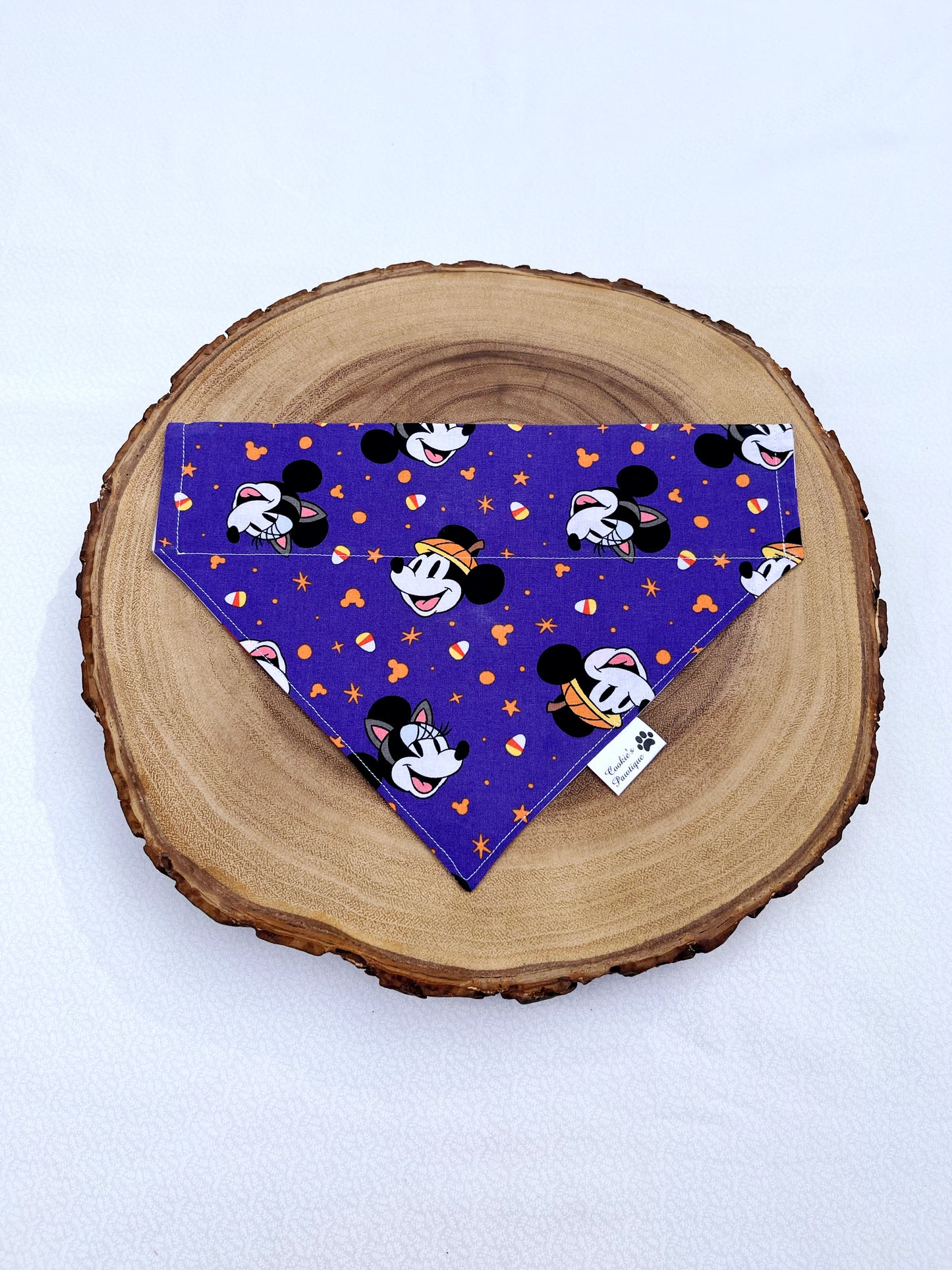 Mickey Minnie In Halloween Bandana