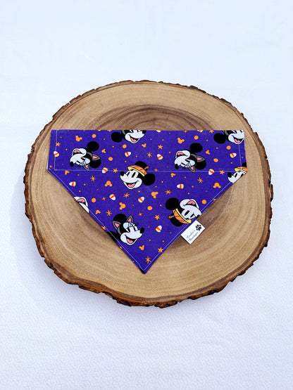 Mickey Minnie In Halloween Bandana