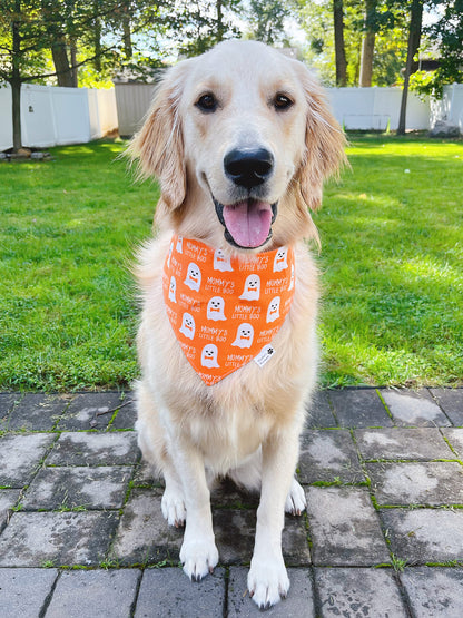 Mommy’s Little Boo Bandana - Boy Ghost