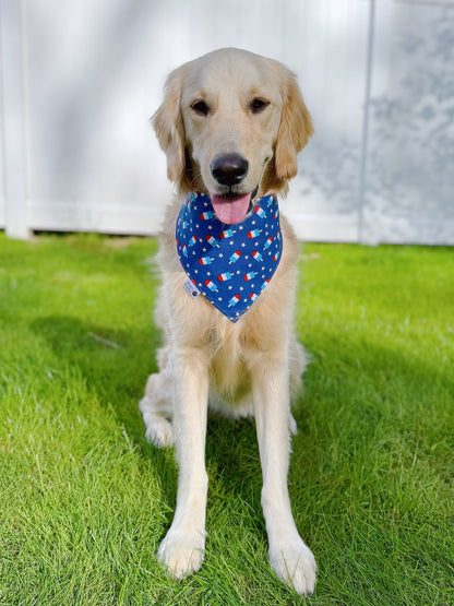 Patriotic Ice Cream Bandana