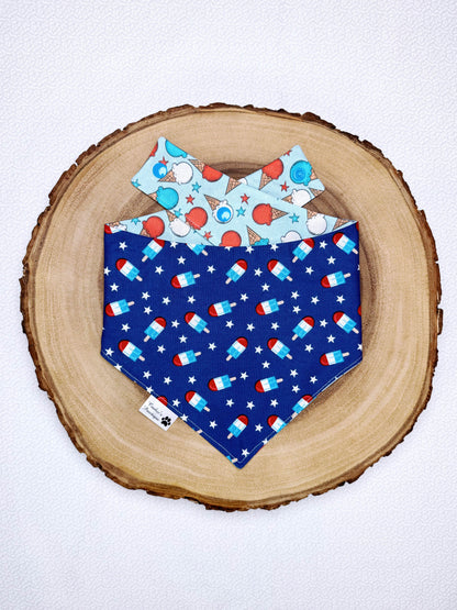 Patriotic Ice Cream Bandana