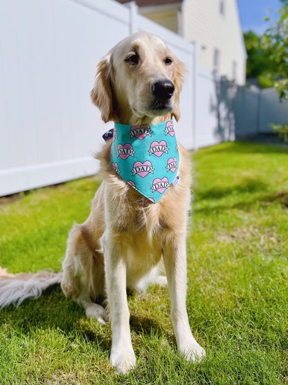 Dad Heart Tattoo And Daddy's Boy Bandana