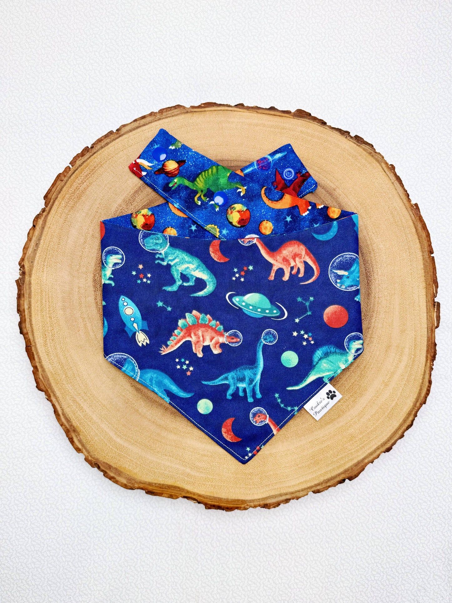 Dinosaurs In Space Bandana