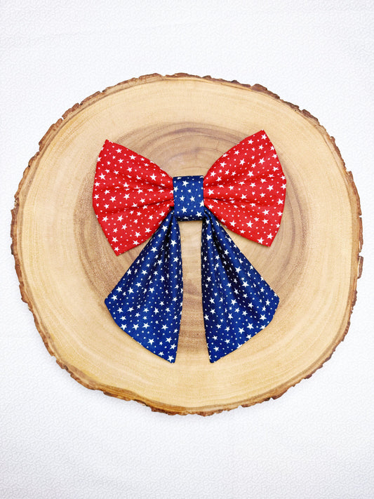 Patriotic Red and Blue Stars - 2