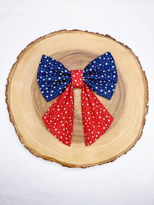 Patriotic Red and Blue Stars - 1