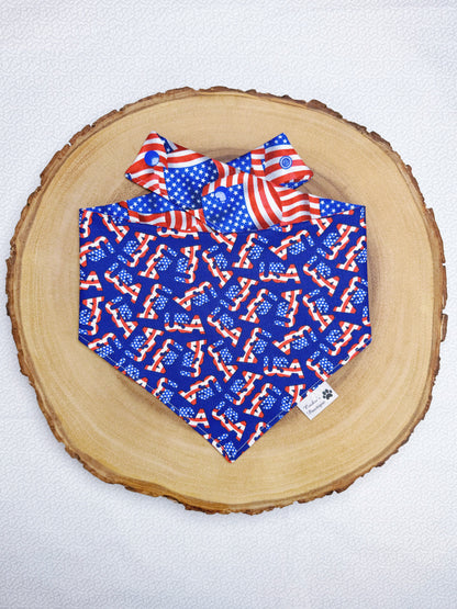 USA and Flags Bandana