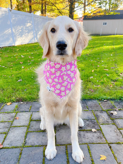 Sweet Gingerbread Village Bandana