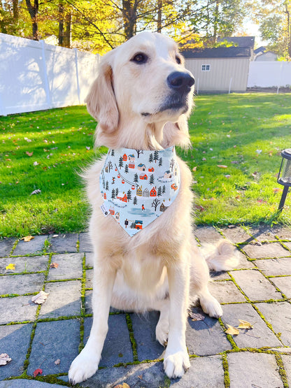 Festive Village on Wheels Bandana