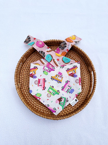 Food Truck And Donut Bandana