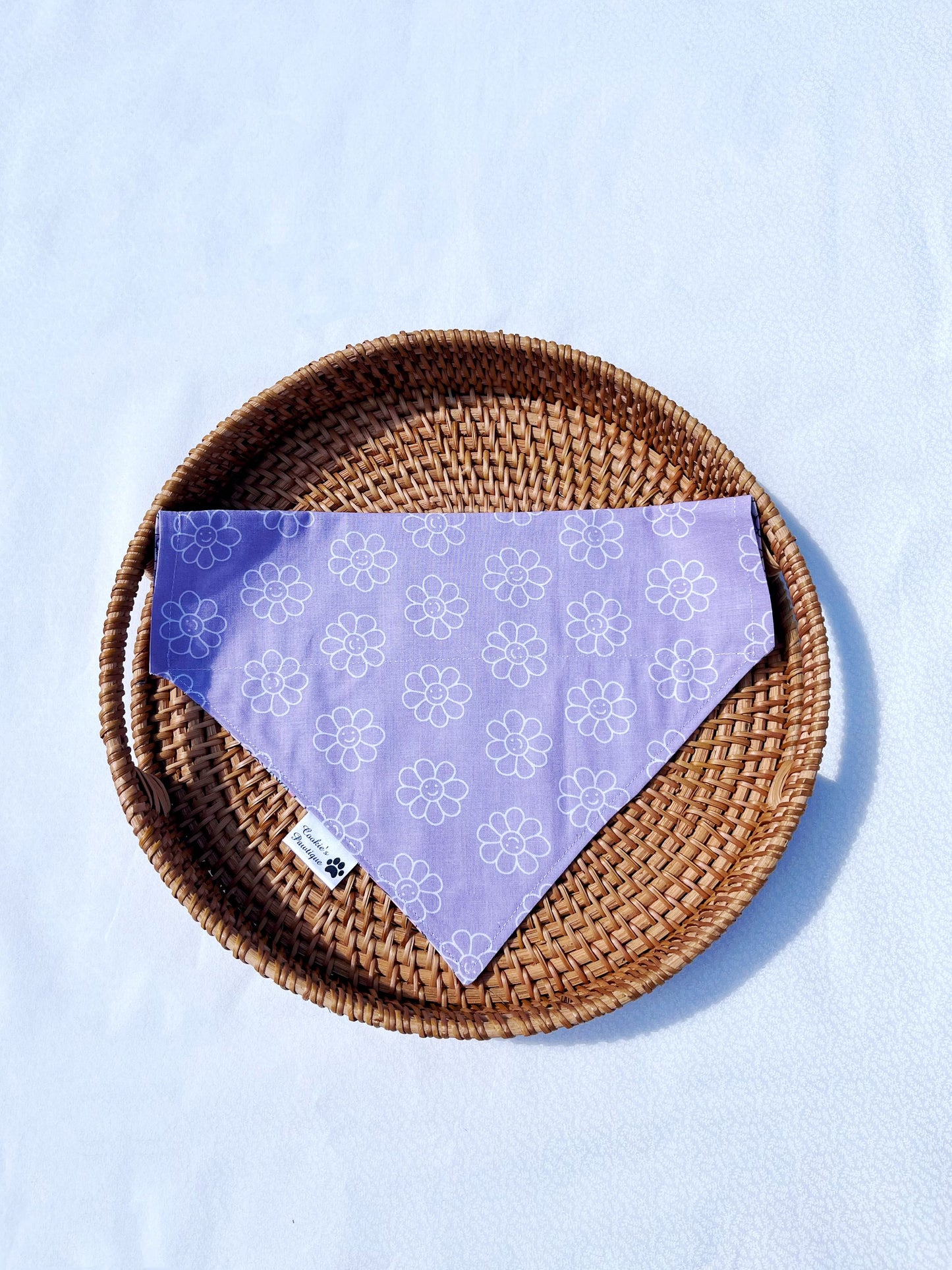 Floral Frappuccino And Cupcake Bandana