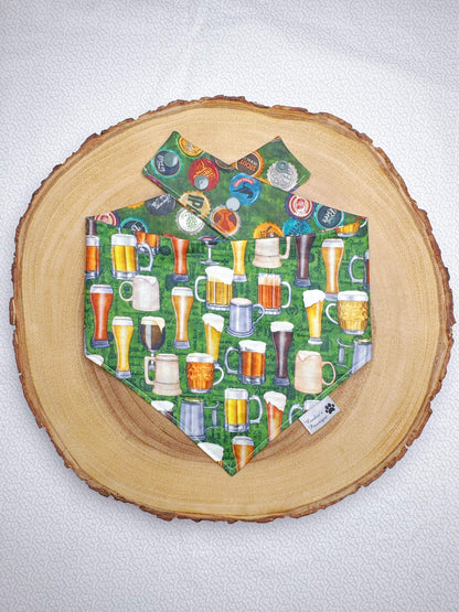 Beer and Bottle Caps Bandana