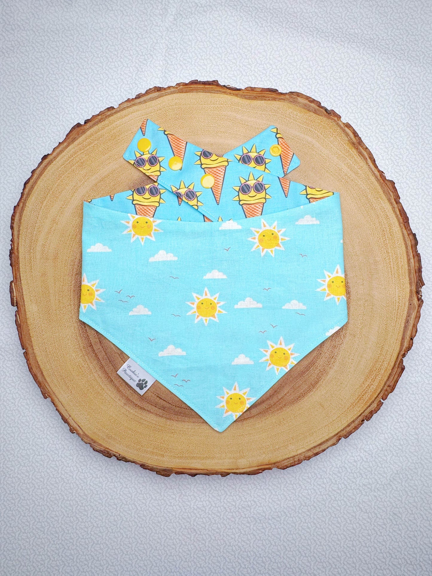 Sunshine Ice Cream Cones Bandana