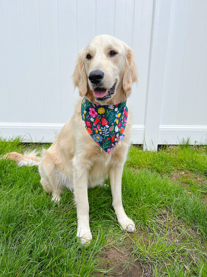 Mushroom Floral Bandana