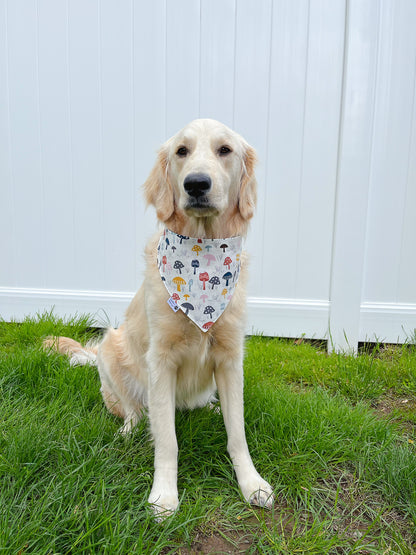 Mushroom Floral Bandana