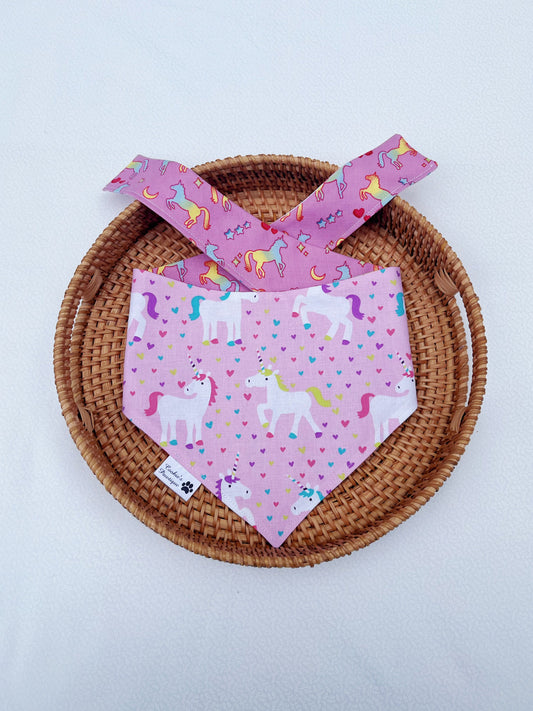 Pink Unicorns Bandana