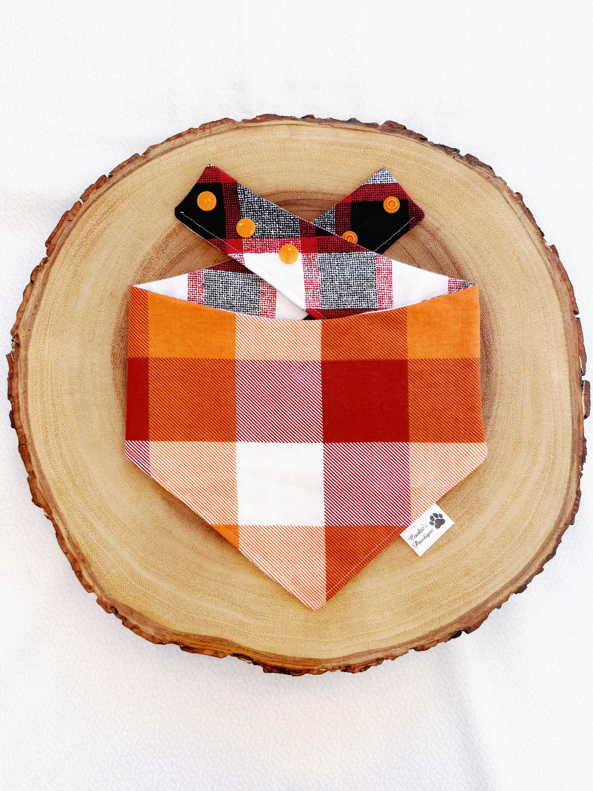 Flannel Fall Checks Bandana