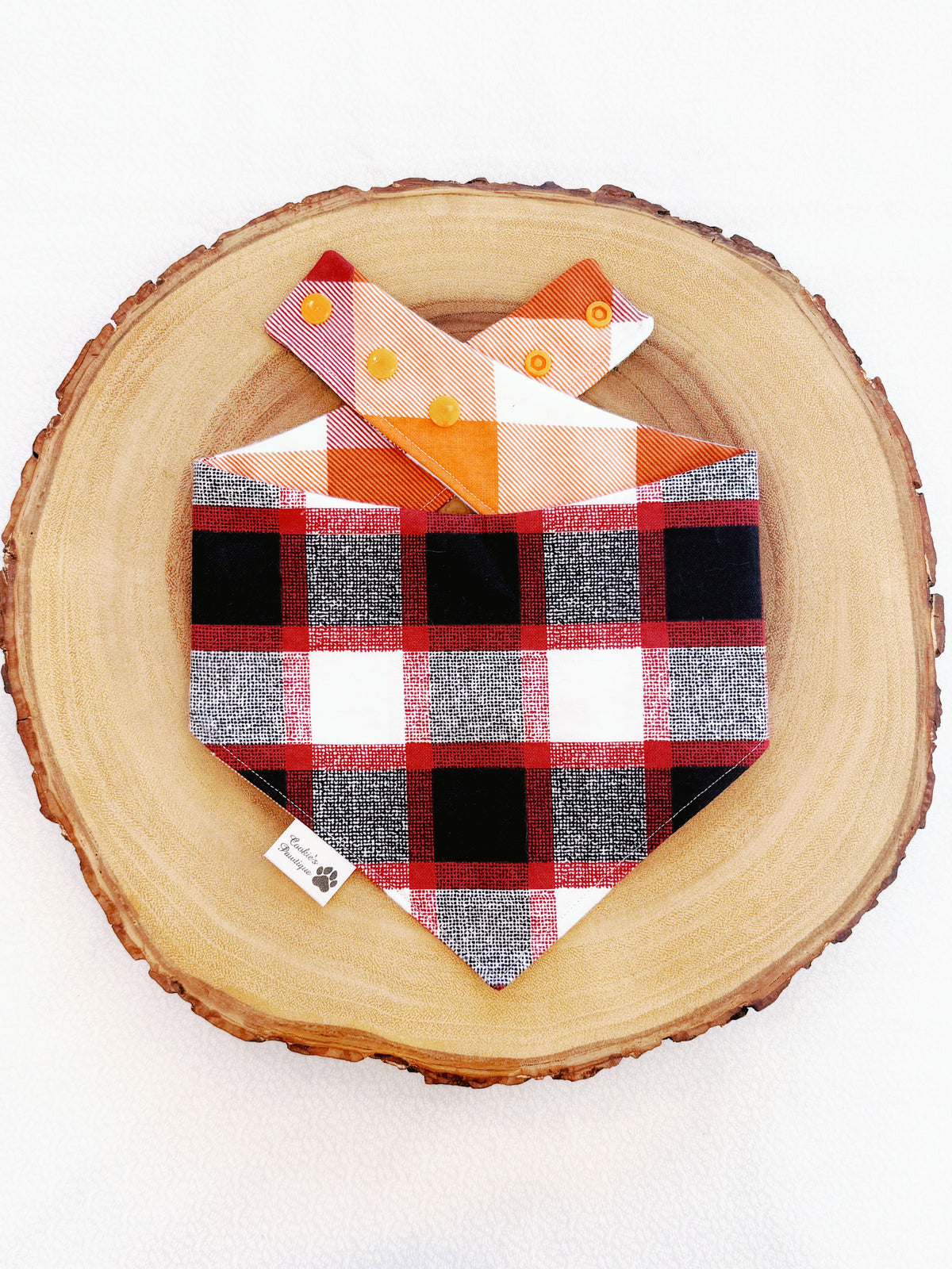 Flannel Fall Checks Bandana