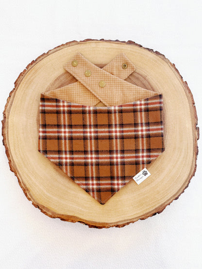 Flannel Fall Plaid Bandana - 2