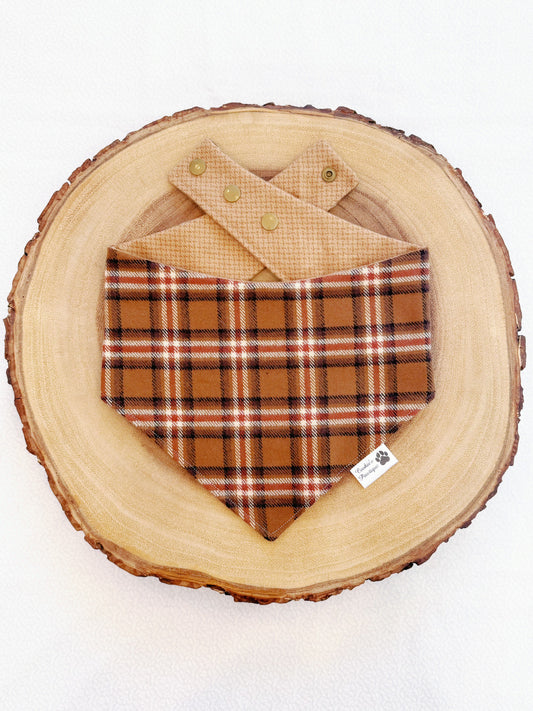 Flannel Fall Plaid Bandana - 2