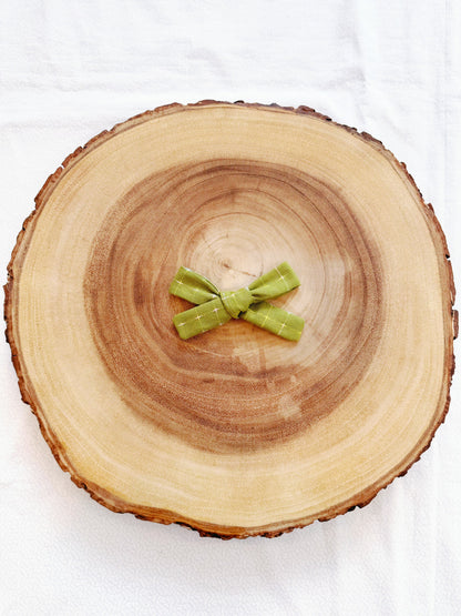 Olive Stitches Hair Bow