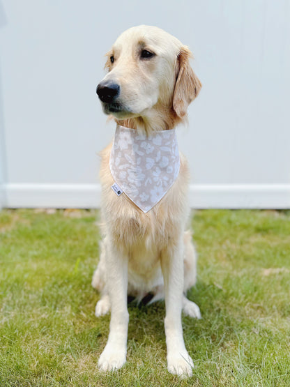 Neutral Florals Bandana