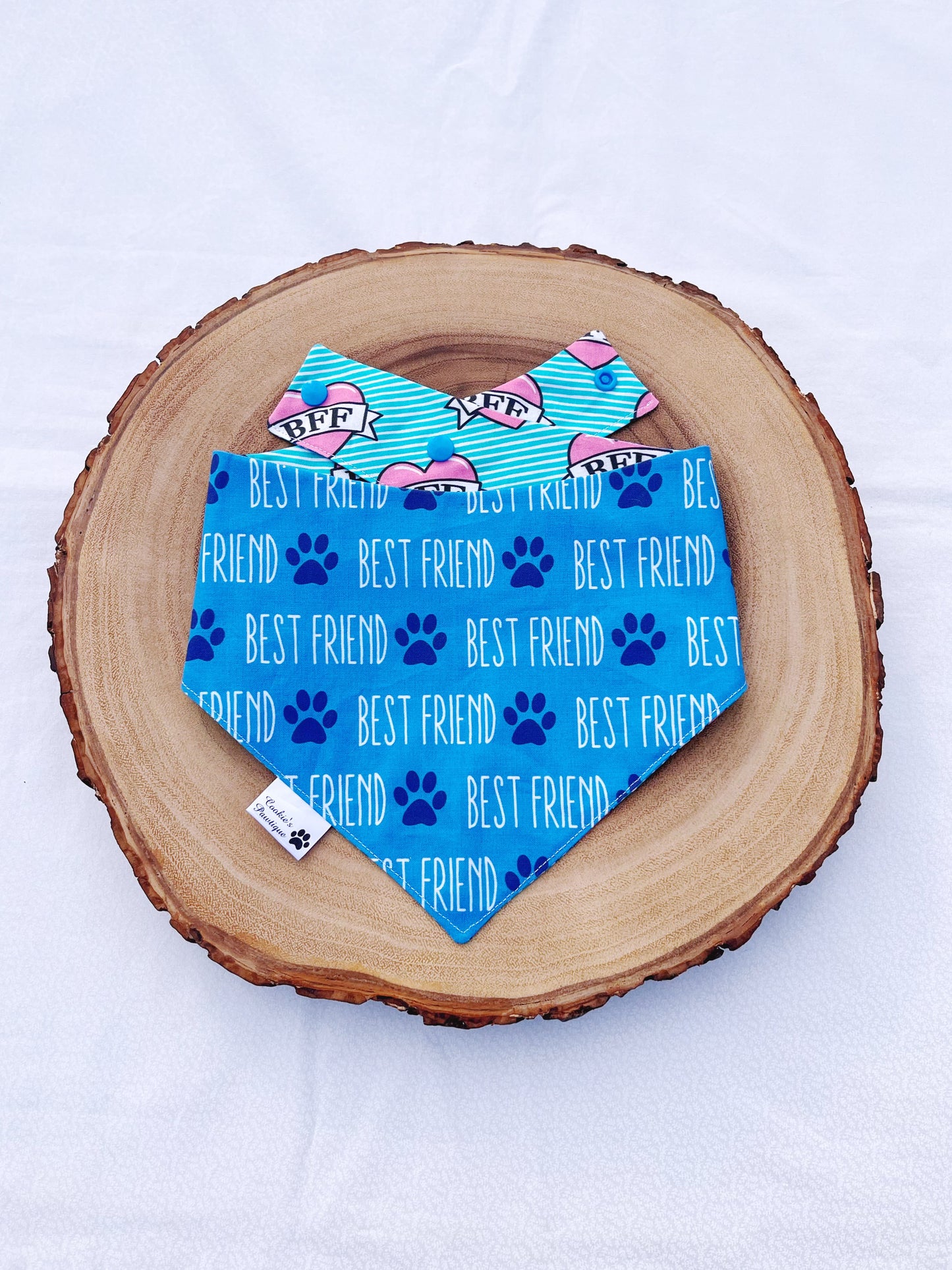 Best Friend Bandana - Blue