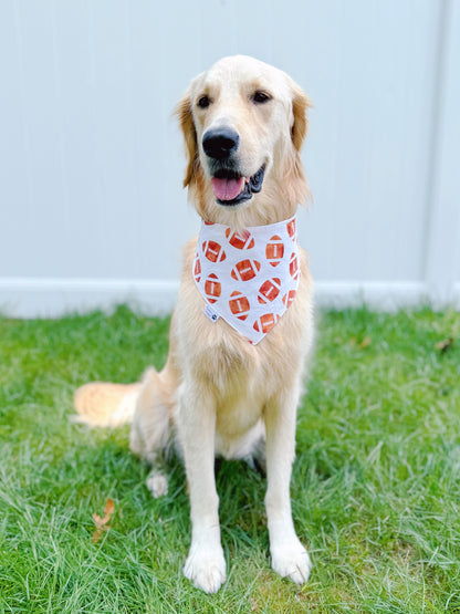 Fall Football and Leaves Bandana