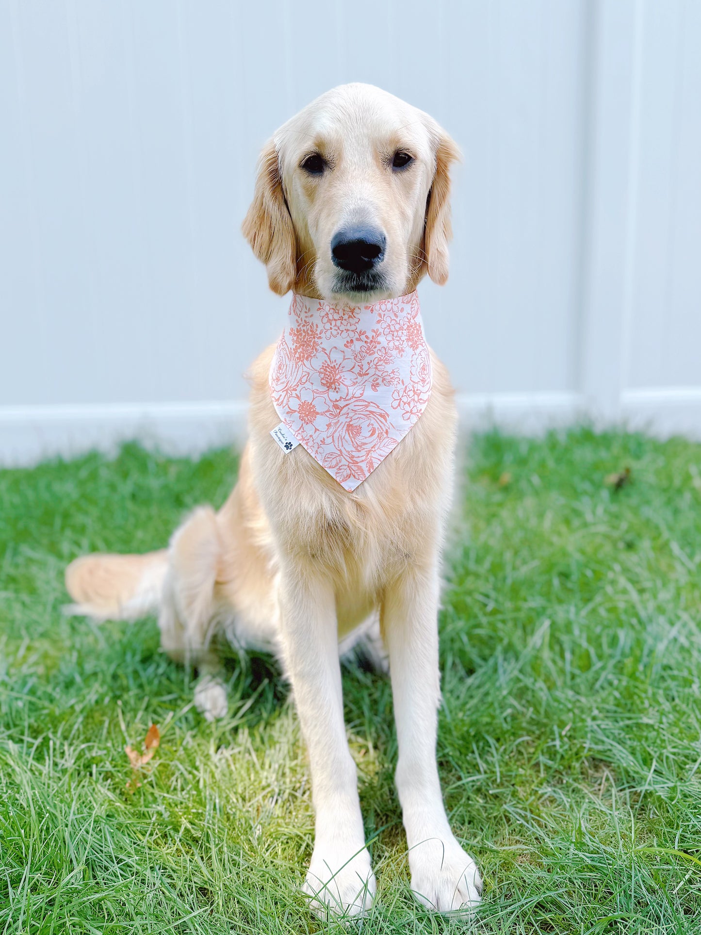 Fall Watercolor Florals Bandana