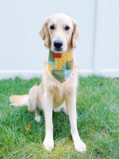 Fall Patchwork Bandana