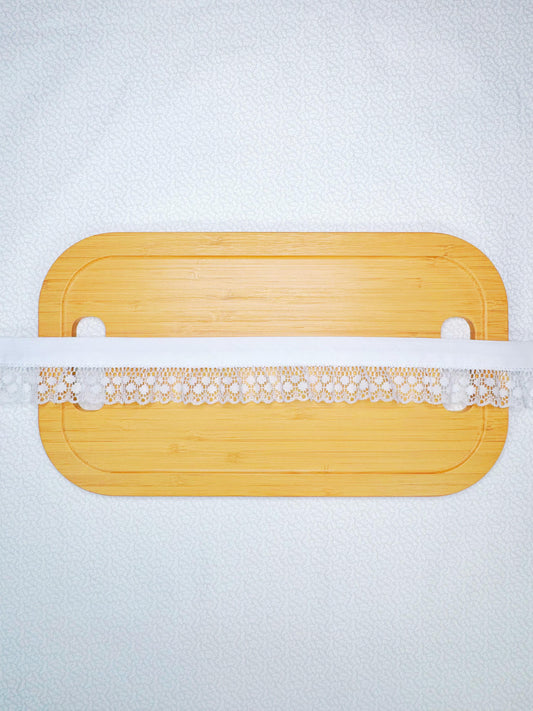 White Lace Trim - 6