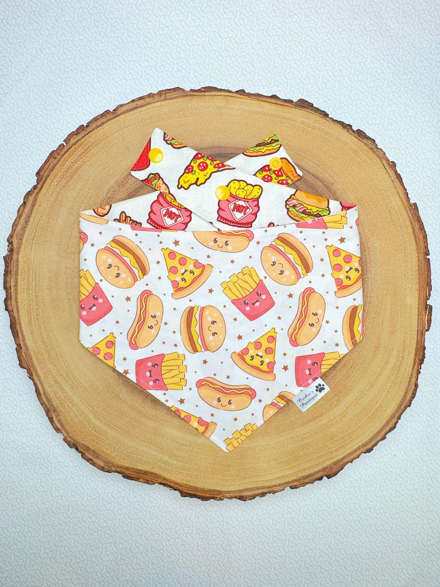 Cute Fast Food Bandana