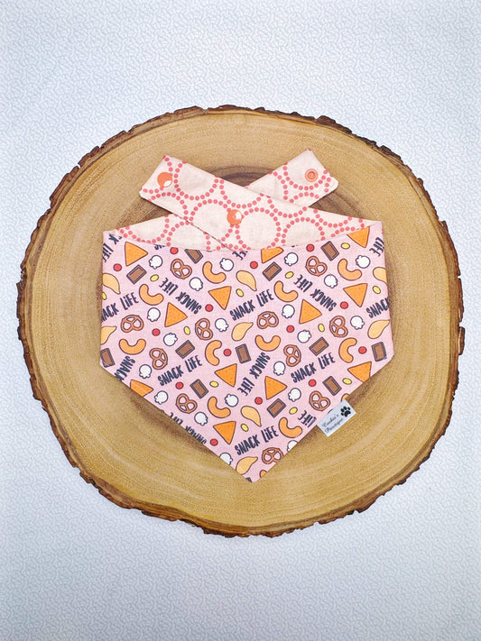 Snack Life Bandana - Blush